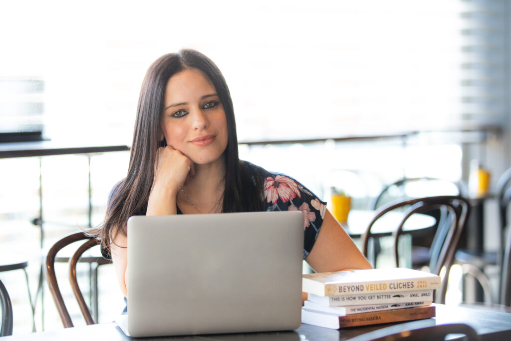 Amal Awad, photographed by Tim Levy.